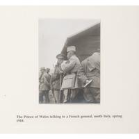 Prince of Wales Tour of Italy, 1918, Collection of 18 Photographs, Plus