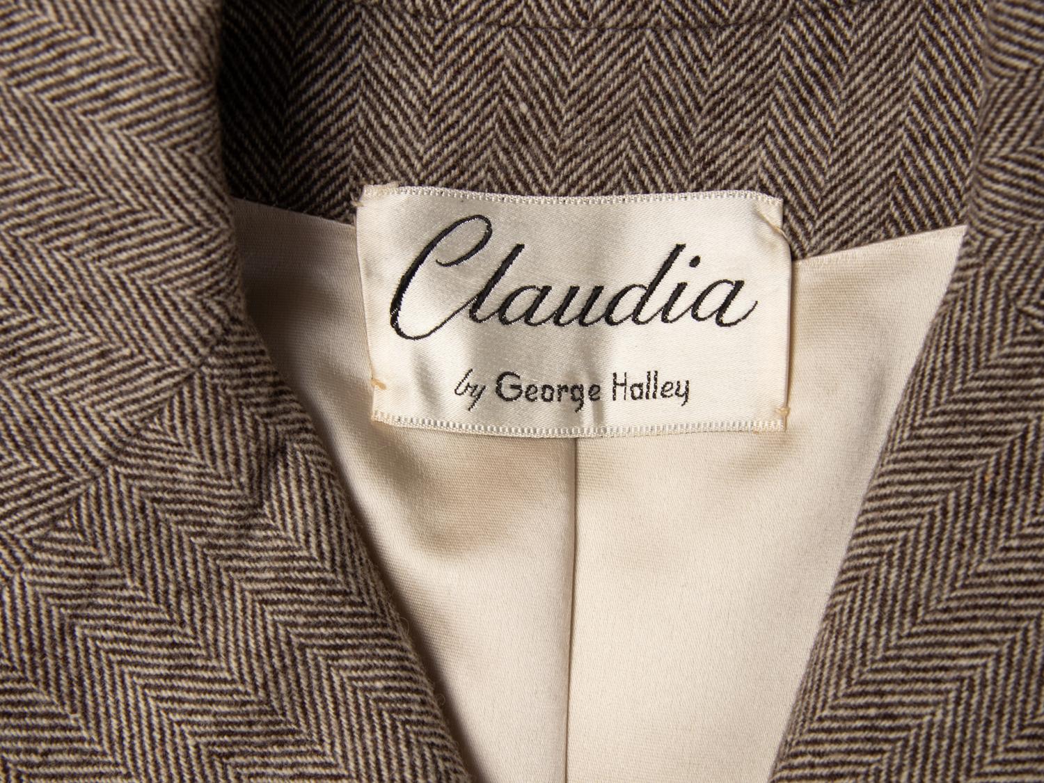 Claudia by George Halley, Dress & Coat Ensemble