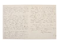 [CIVIL WAR]. [CHAMBERLAIN, Joshua L. (1828-1914)]. Autograph letter signed ("J.L. Chamberlain"). "Beyond Culpepper..." 24 September 1863.