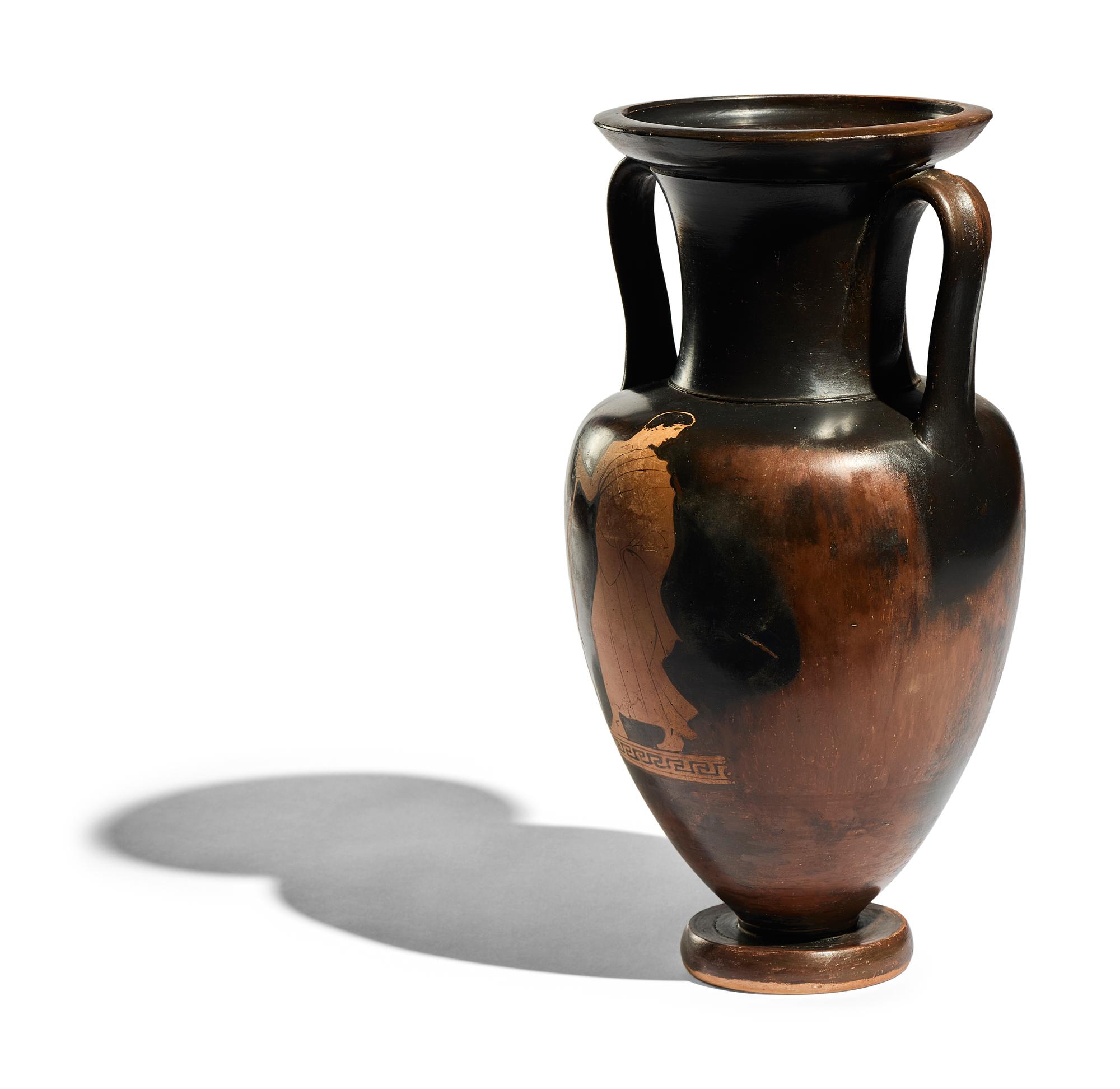 An Attic Red-Figured Nolan Amphora
