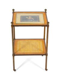 An Italian Pietra Dura Inlay Side Table
