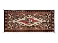 Navajo Rug with Vallero Stars
