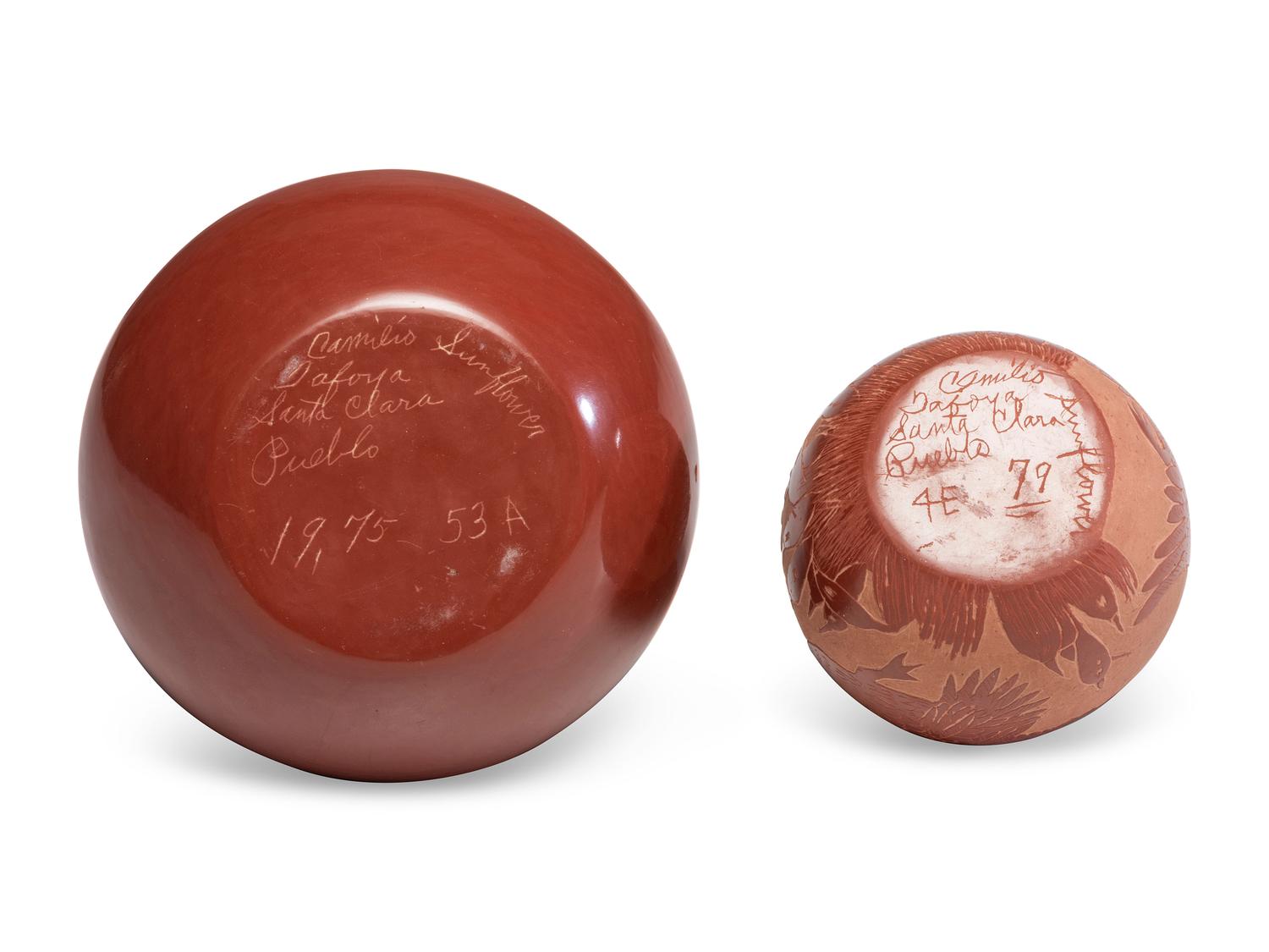 Redware Pottery Jars