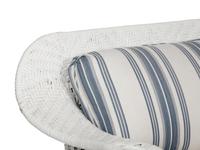 A Suite of White-Painted Wicker Furniture