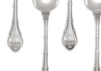 Twelve American Silver Spoons