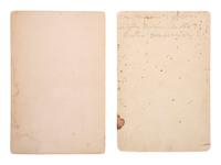 [NATIVE AMERICANS]. A group of 2 cabinet photographs of Chief Gall, Hunkpapa Lakota, comprising: