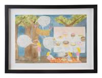 Museum Visit: Picnic (Hope is a mustard seed/Wayne Thiebaud)