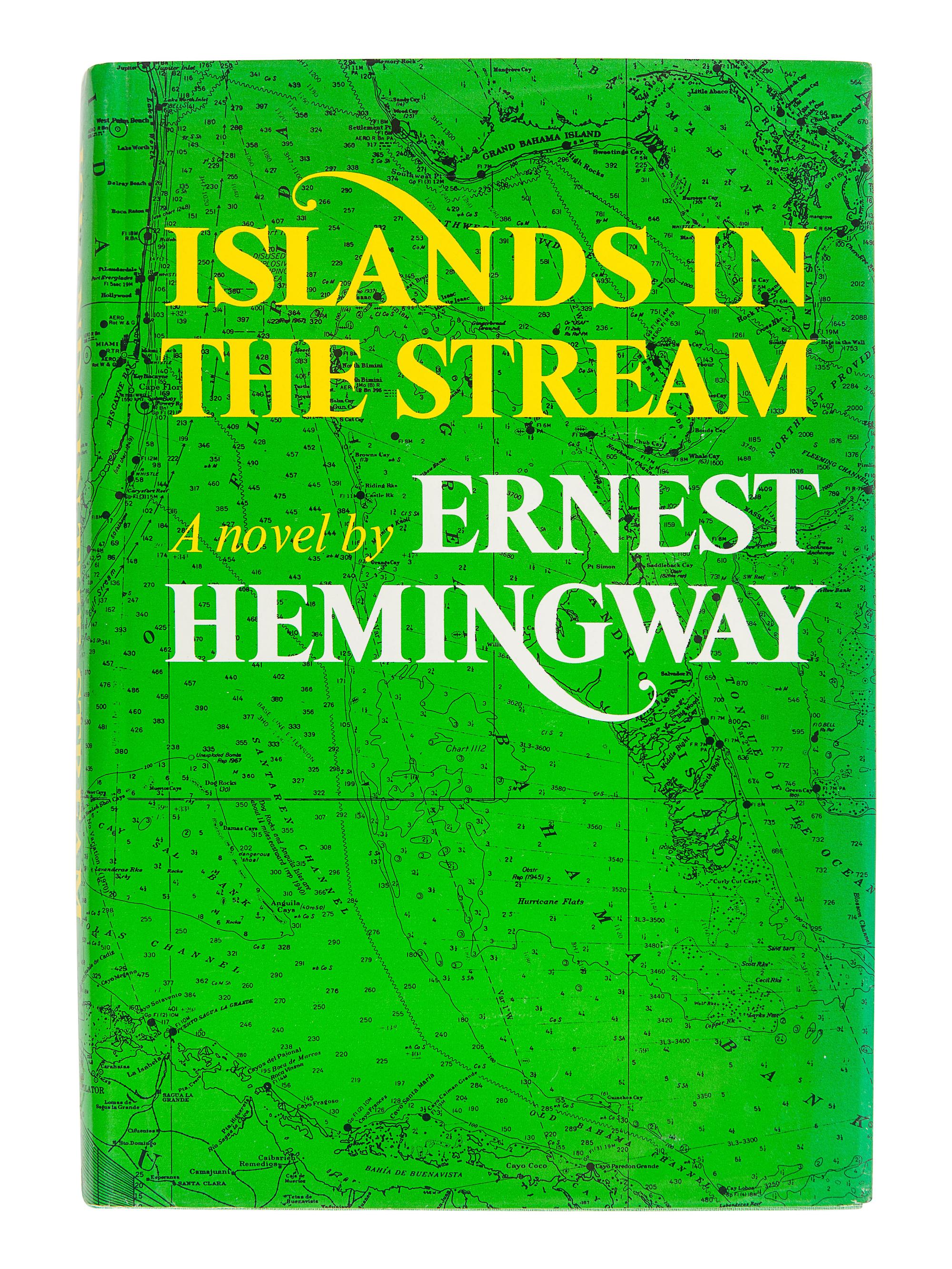 HEMINGWAY, Ernest. A group of 3 FIRST EDITIONS, comprising: