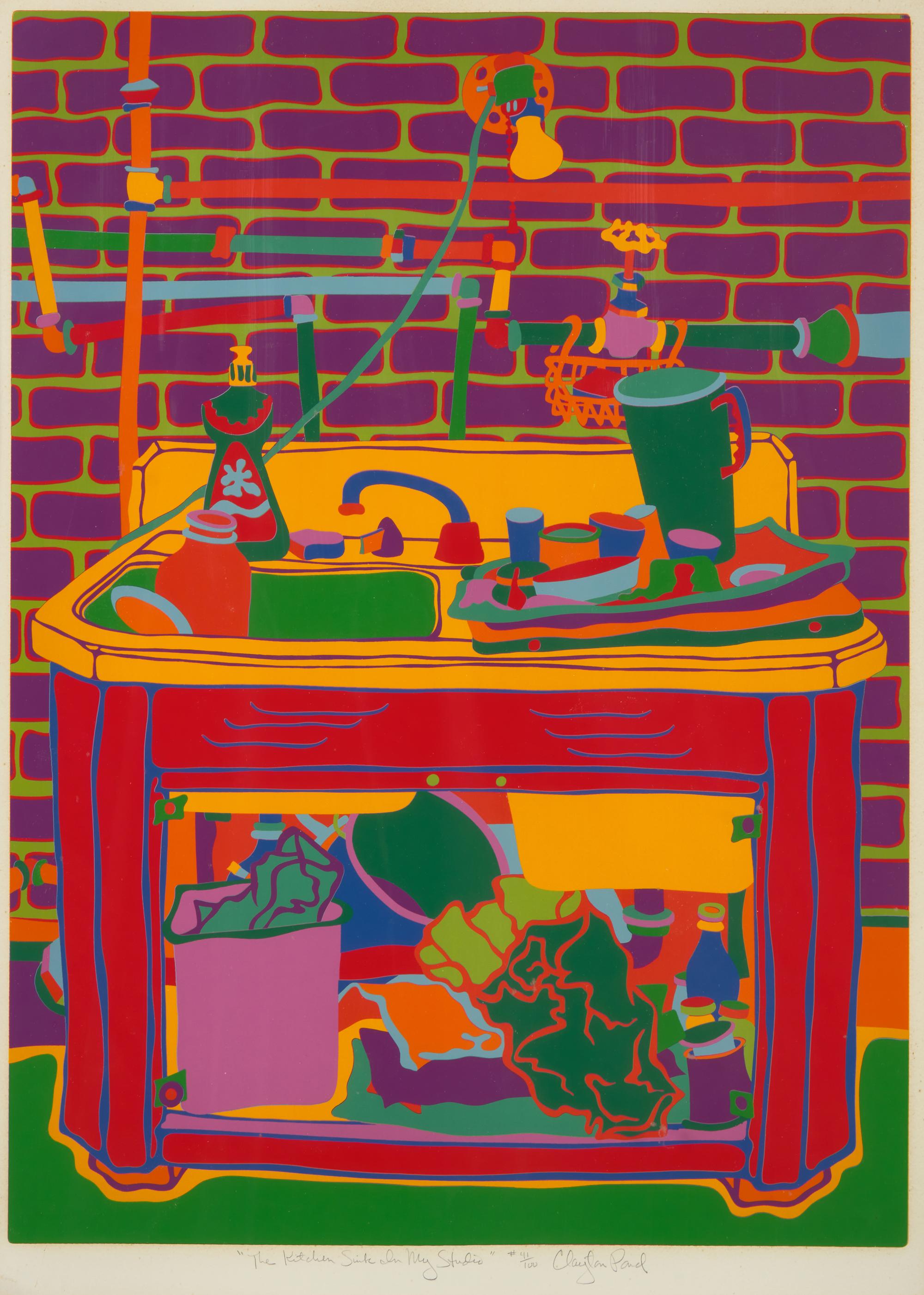 The Kitchen Sink in My Studio (from the Broome Street Studio Series ), 1972
