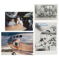 WWII Archive of Russell E. Gackenbach, Navigator of Necessary Evil , Incl. Camera and Photograph of the Bombing of Hiroshima