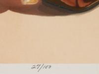 Iris in Brown Bottle