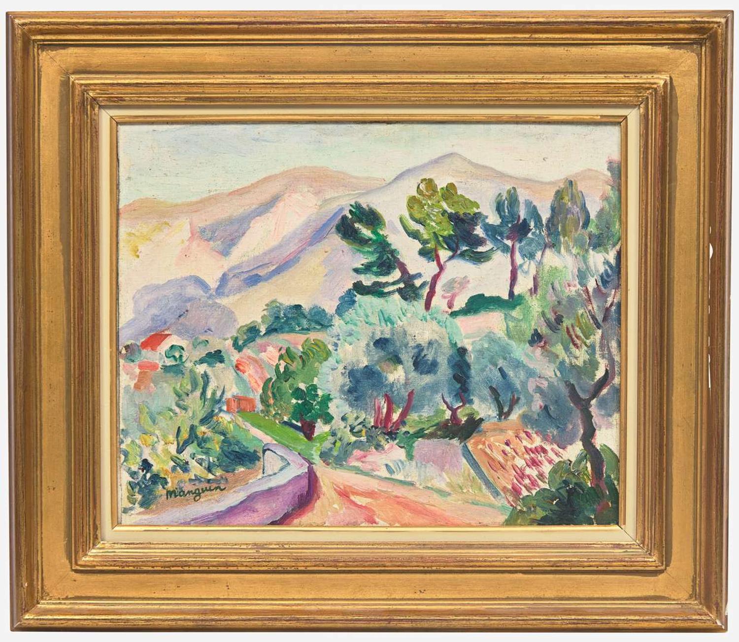 Henri Charles Manguin (French, 1874-1949) - Les Pins Autour de la Servianne