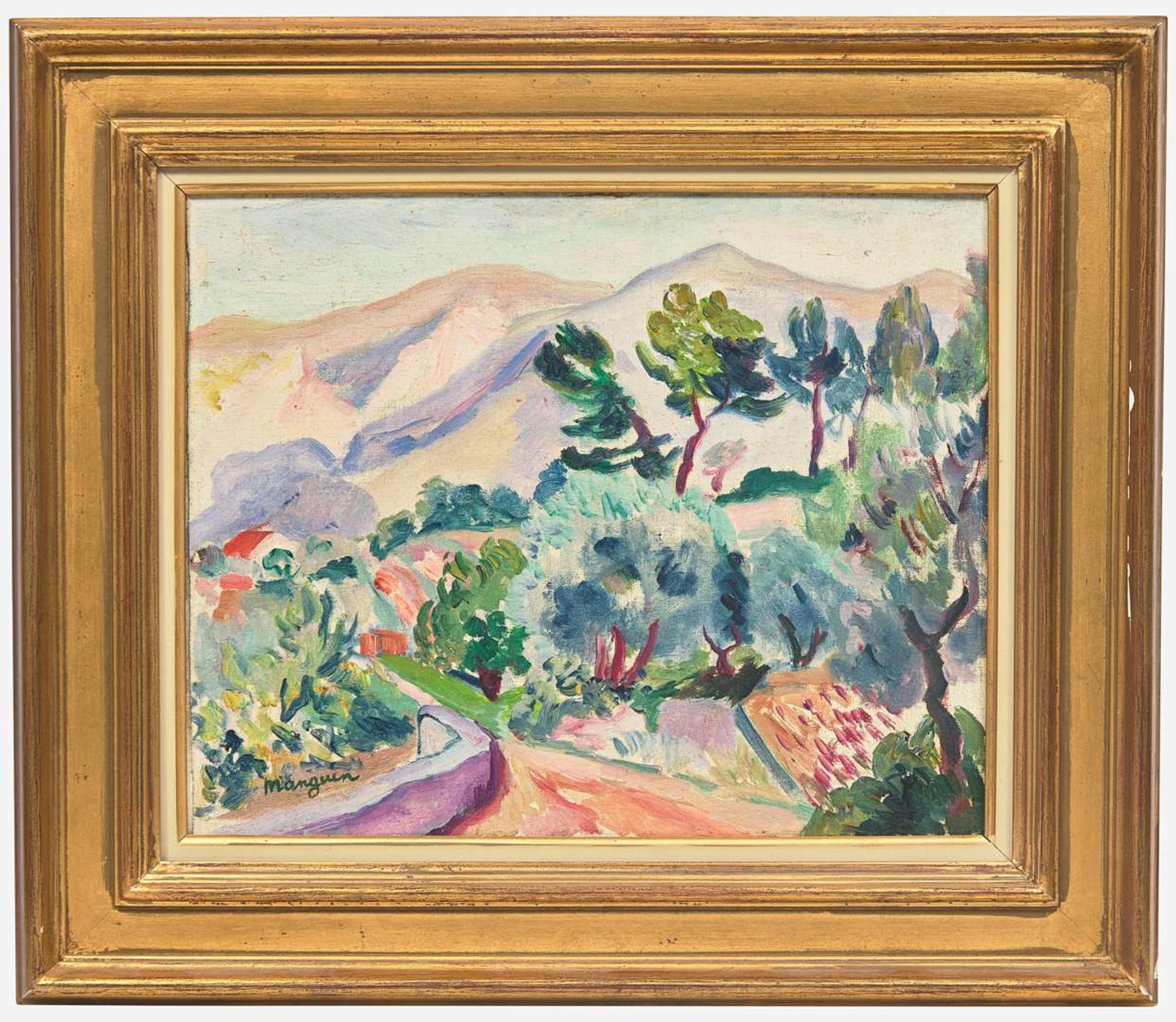 Henri Charles Manguin (French, 1874-1949) - Les Pins Autour de la Servianne