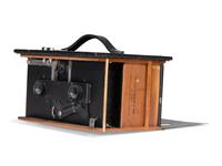 [EARLY PHOTOGRAPHY]. Eastman Kodak Co. No. 2 Stereo Kodak box camera. Rochester, NY, ca 1901-1905.