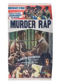 [FILM]. A group of 2 posters promoting race films, incl. Murder Rap and The Girl in Room 20 . Ca 1940s.