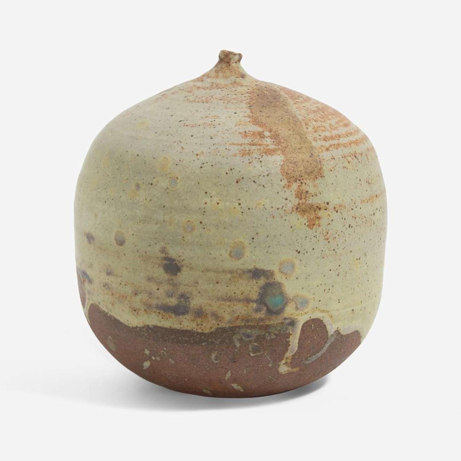 Toshiko Takaezu (American, 1922–2011) Closed Form, USA, circa 2000