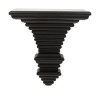 A Pair of Ebonized Wall Brackets