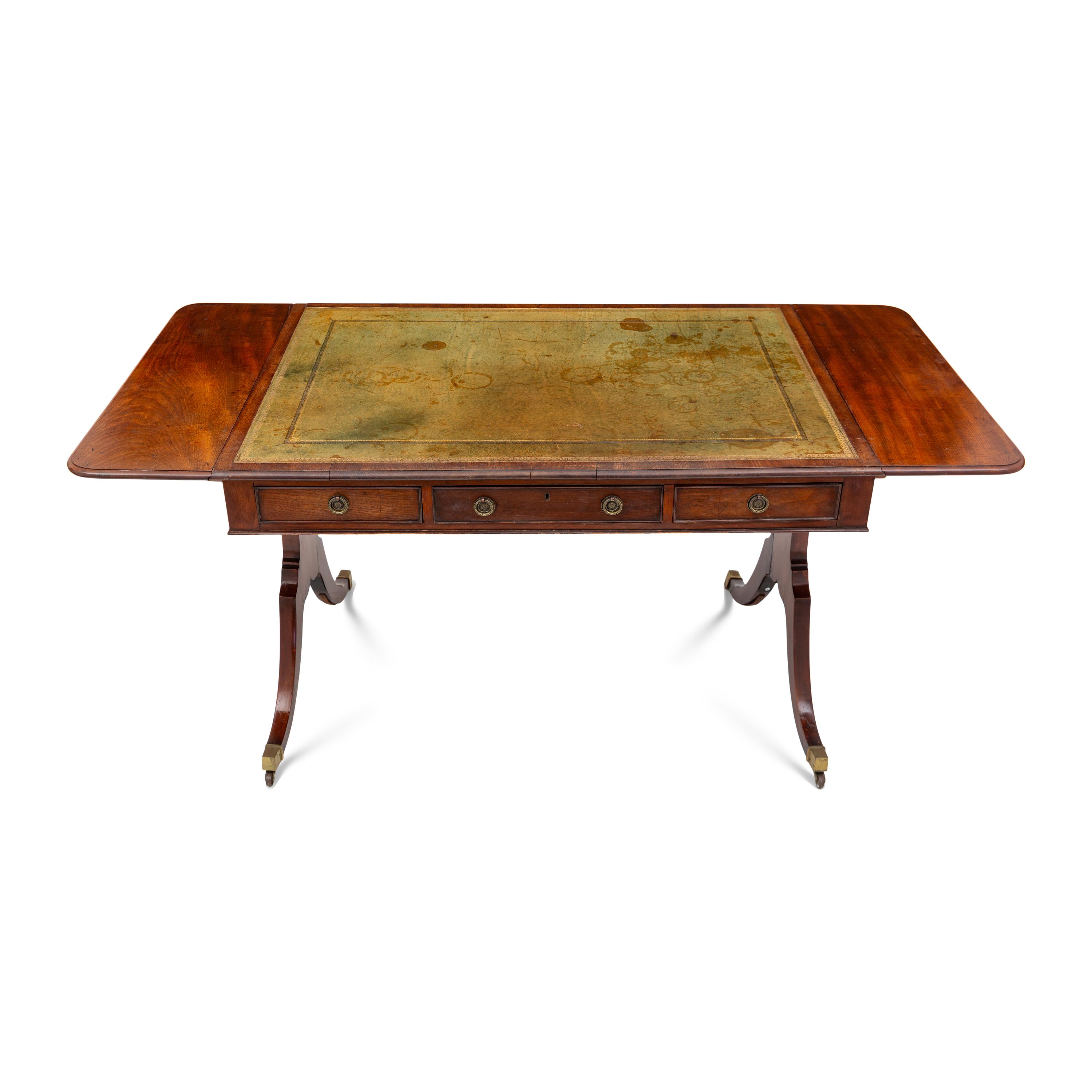 A Regency Mahogany Writing Table