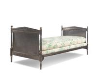 A Directoire Brass Mounted Steel Daybed