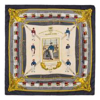 Four Hermès 90cm Silk Scarf, Carré