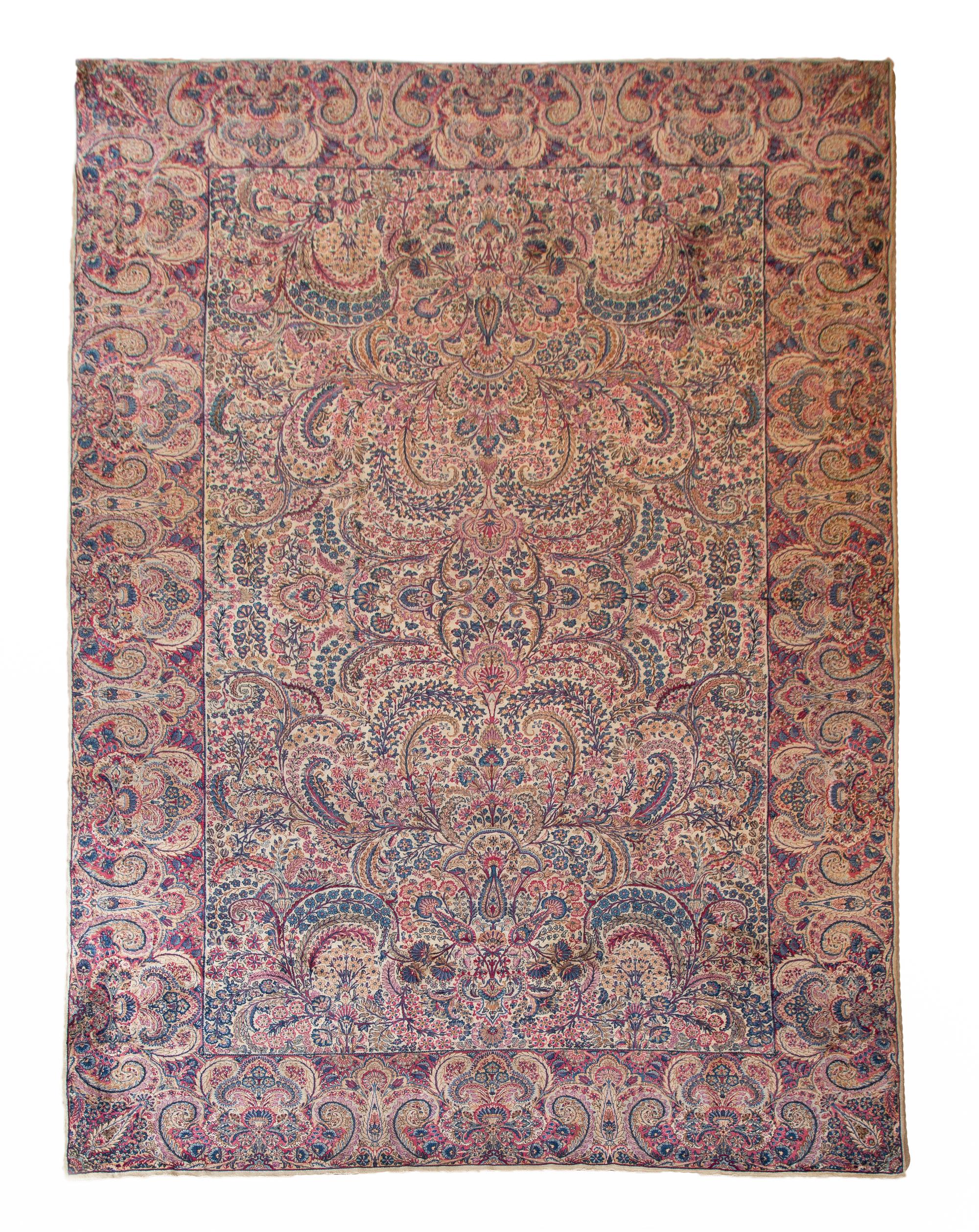 A Kerman Tree of Live Wool Rug