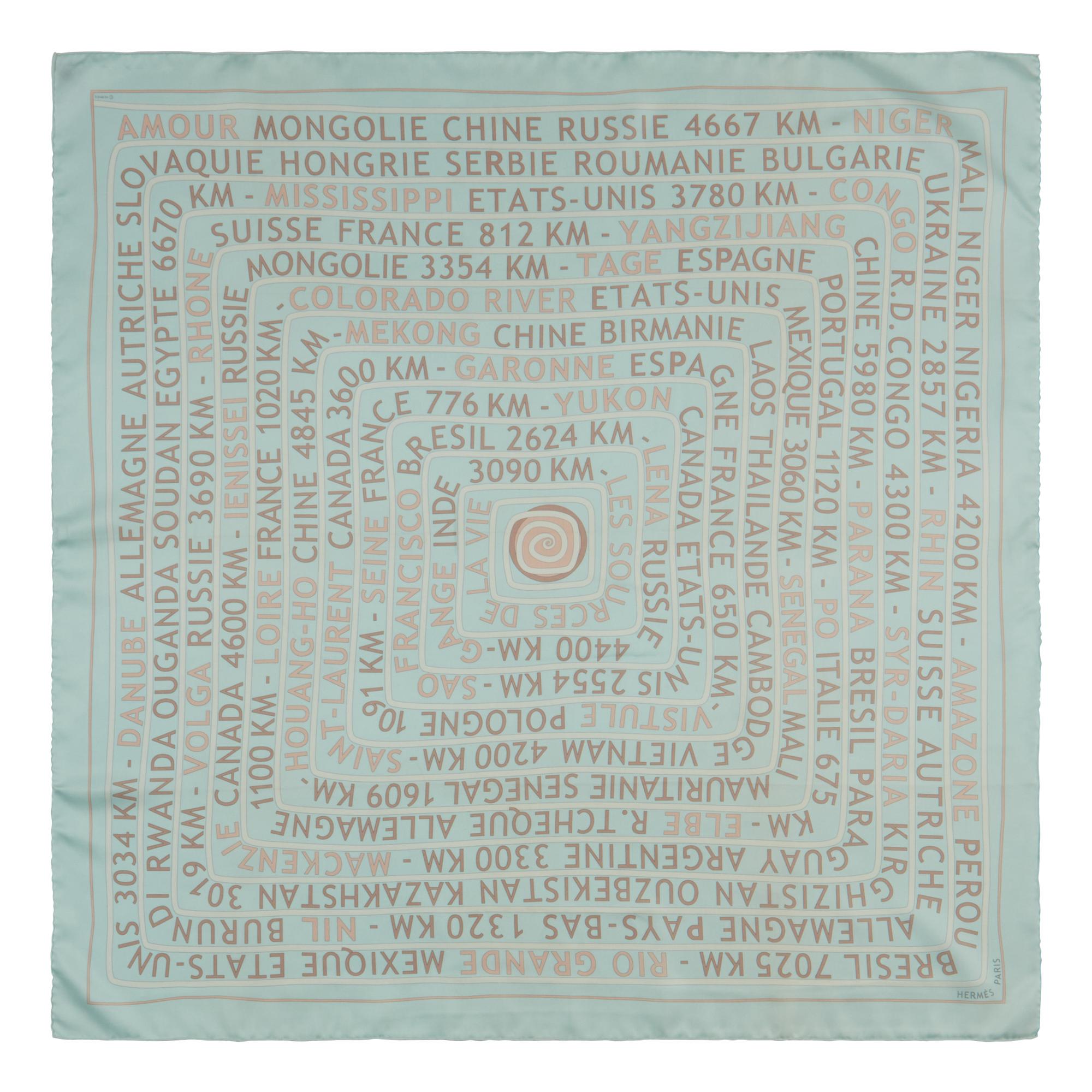 Three Hermès Scarves
