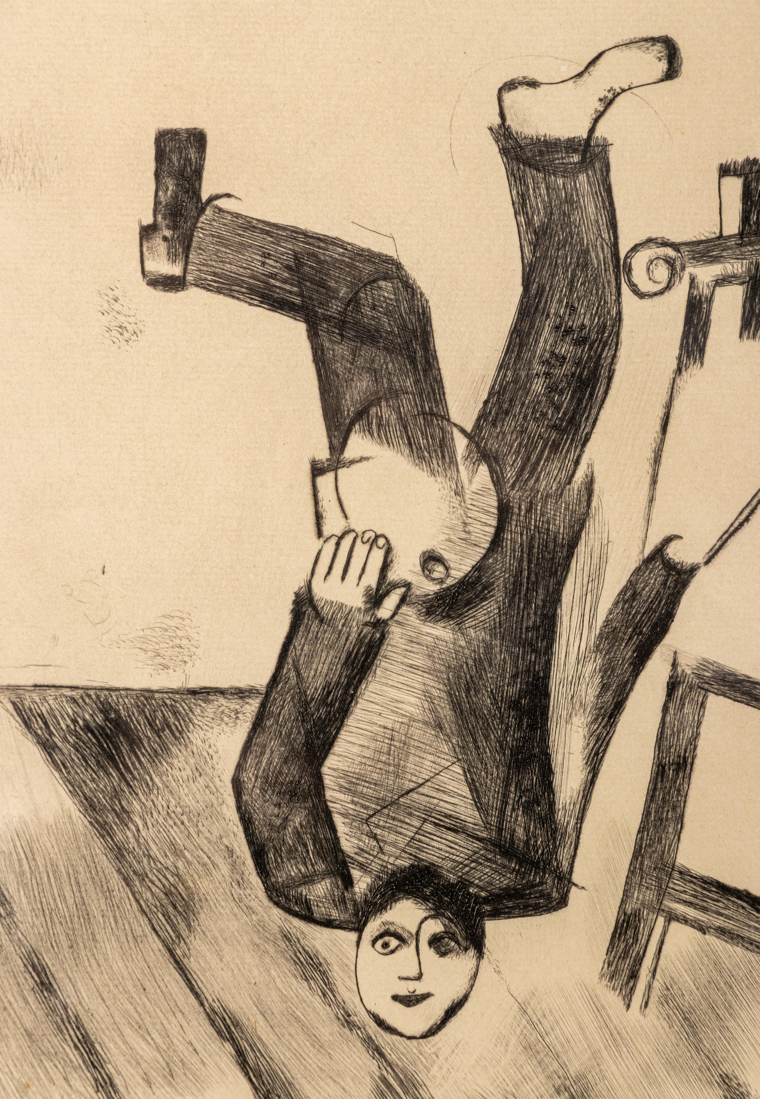 An Der Staffelei (plate 18 from Mein Leben ), 1922-1923