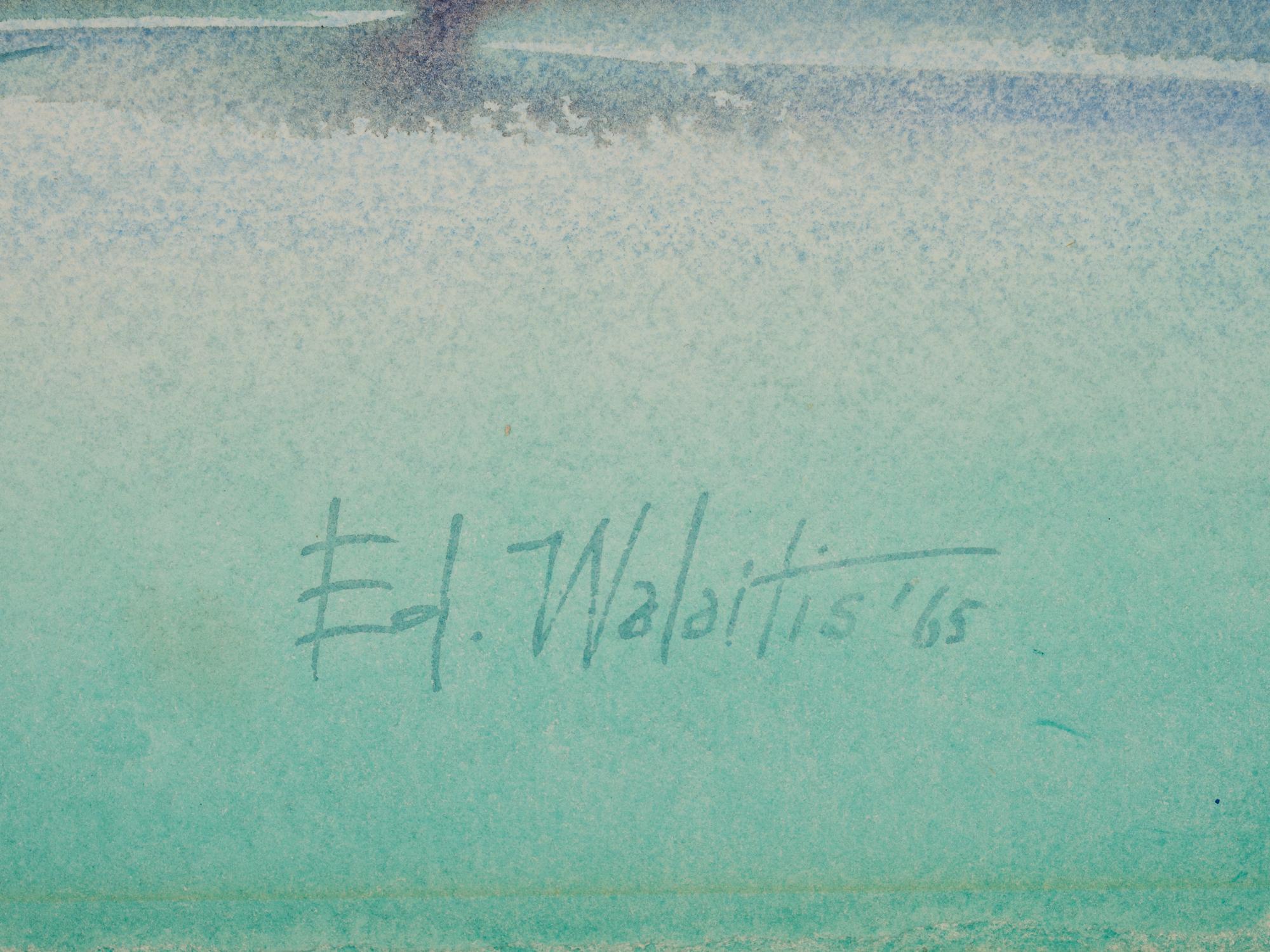 Ed Walaitis (American, 20th Century)