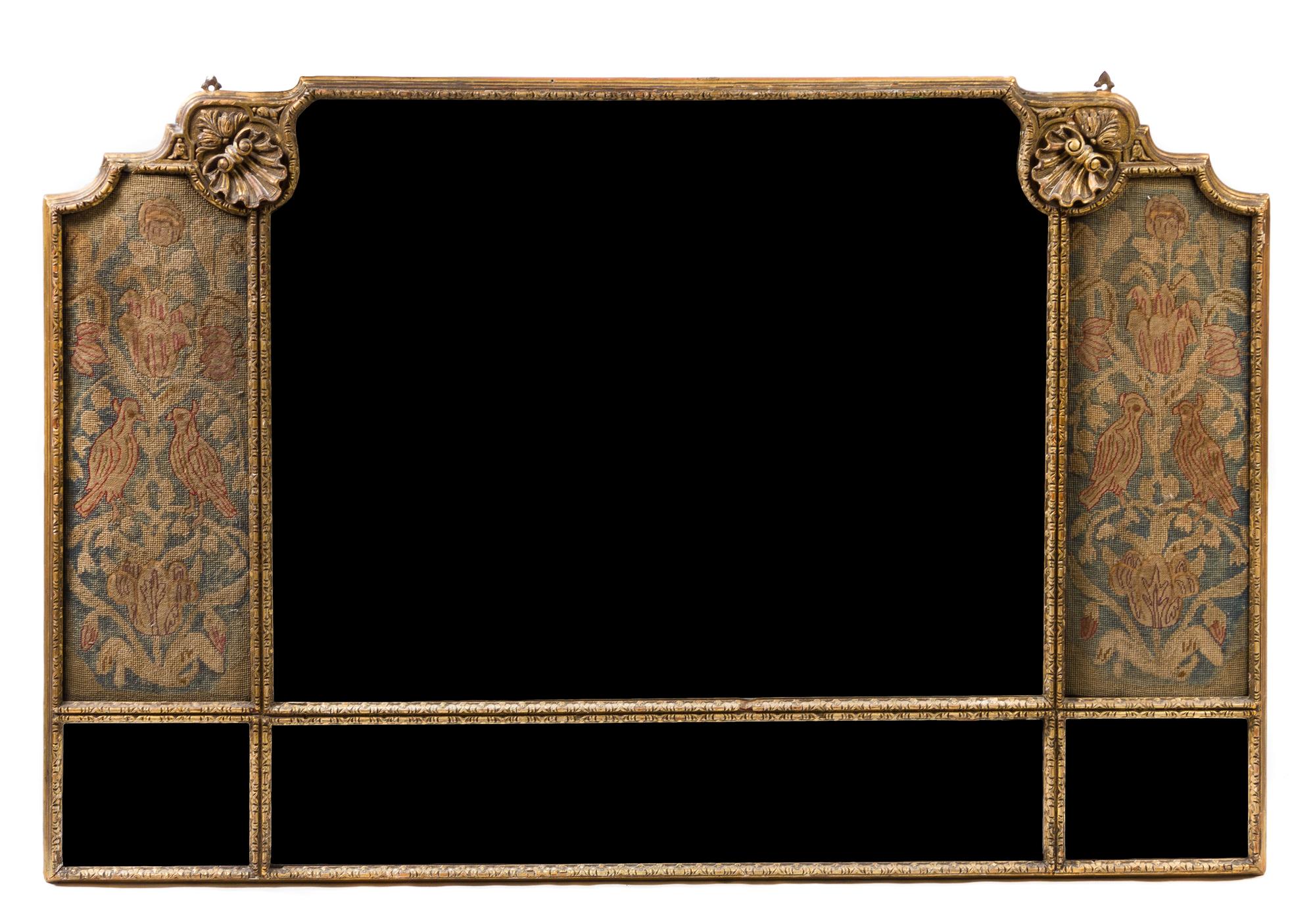 A Continental Giltwood Mirror Height 37 3/4 x width 57 1/2 inches. — EARLY 20TH CENTURY