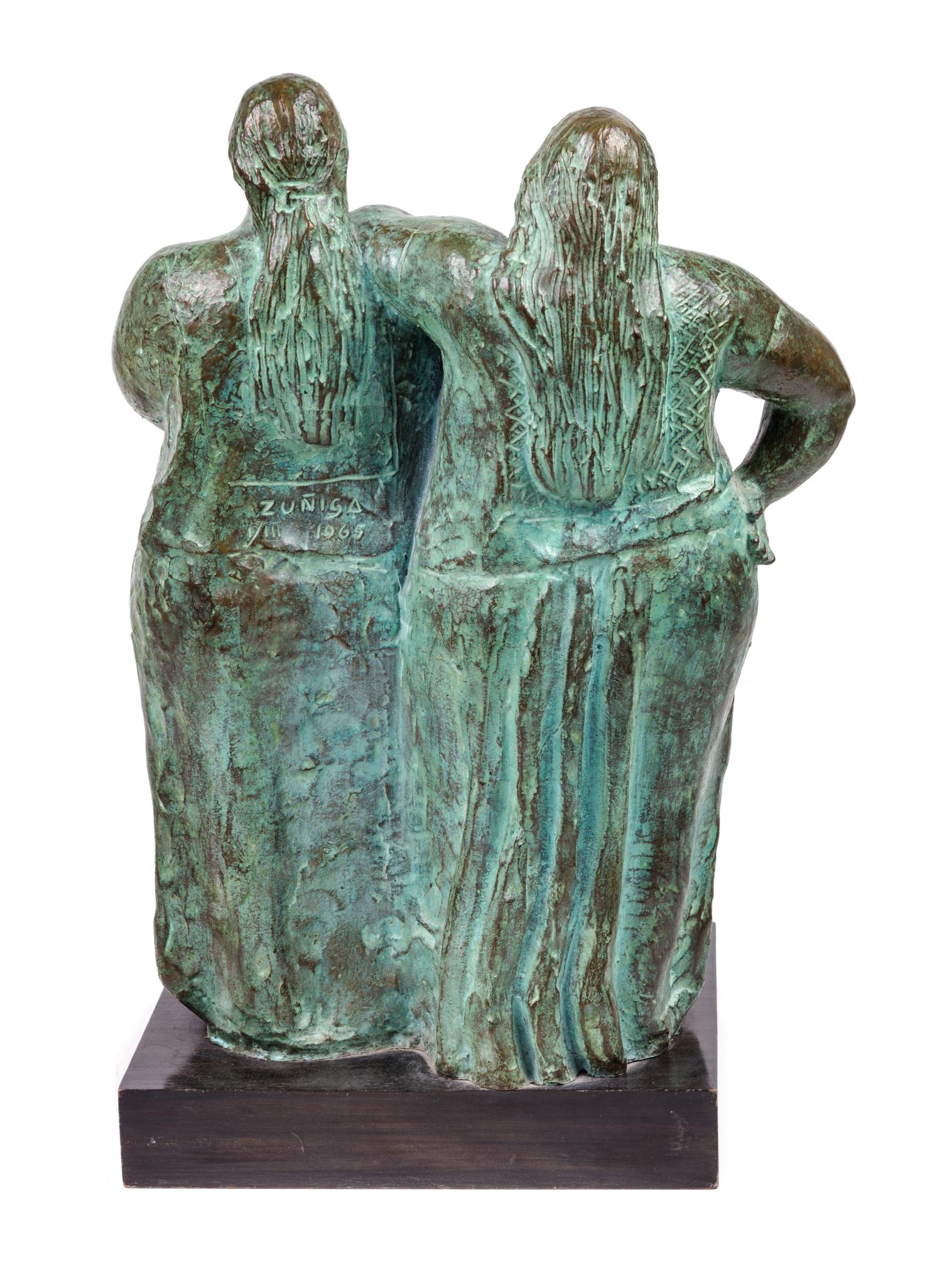 Francisco Zuniga, (Mexican, 1912-1998), Standing Juchitecas, 1965
