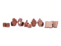 Catlinite Napkin Rings and Candlestick Holders