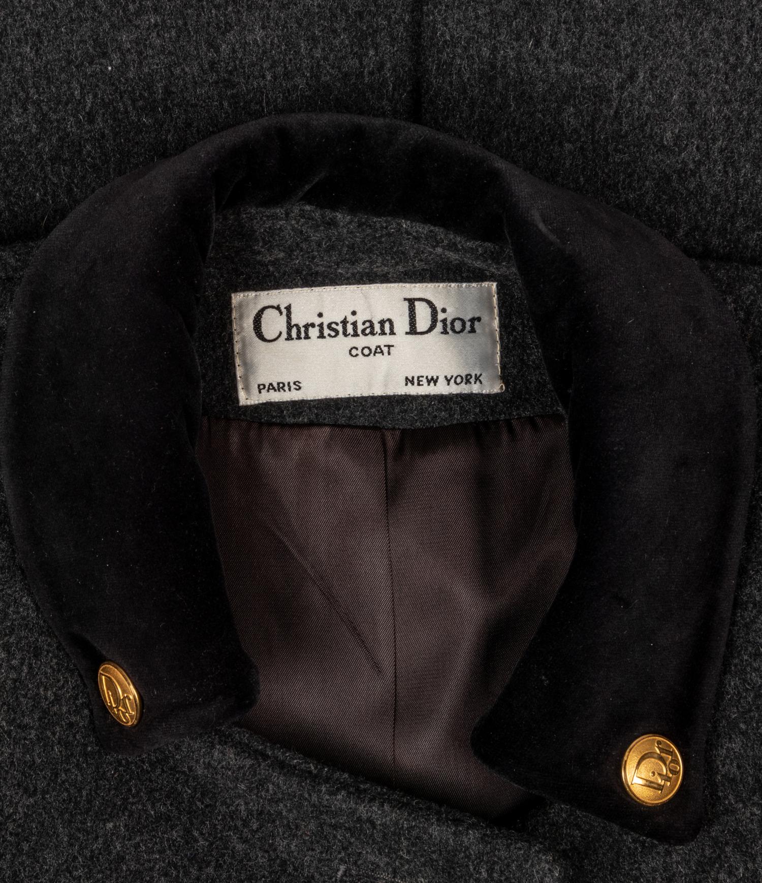 Christian Dior Coat, 1980-90s