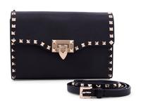 Valentino Rockstud Leather Shoulder Bag, 2000s