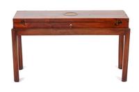 A George III Mahogany Gun Case
