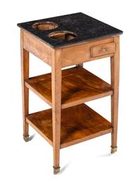 A Directoire Style Marble-Top Rafraîchissoir