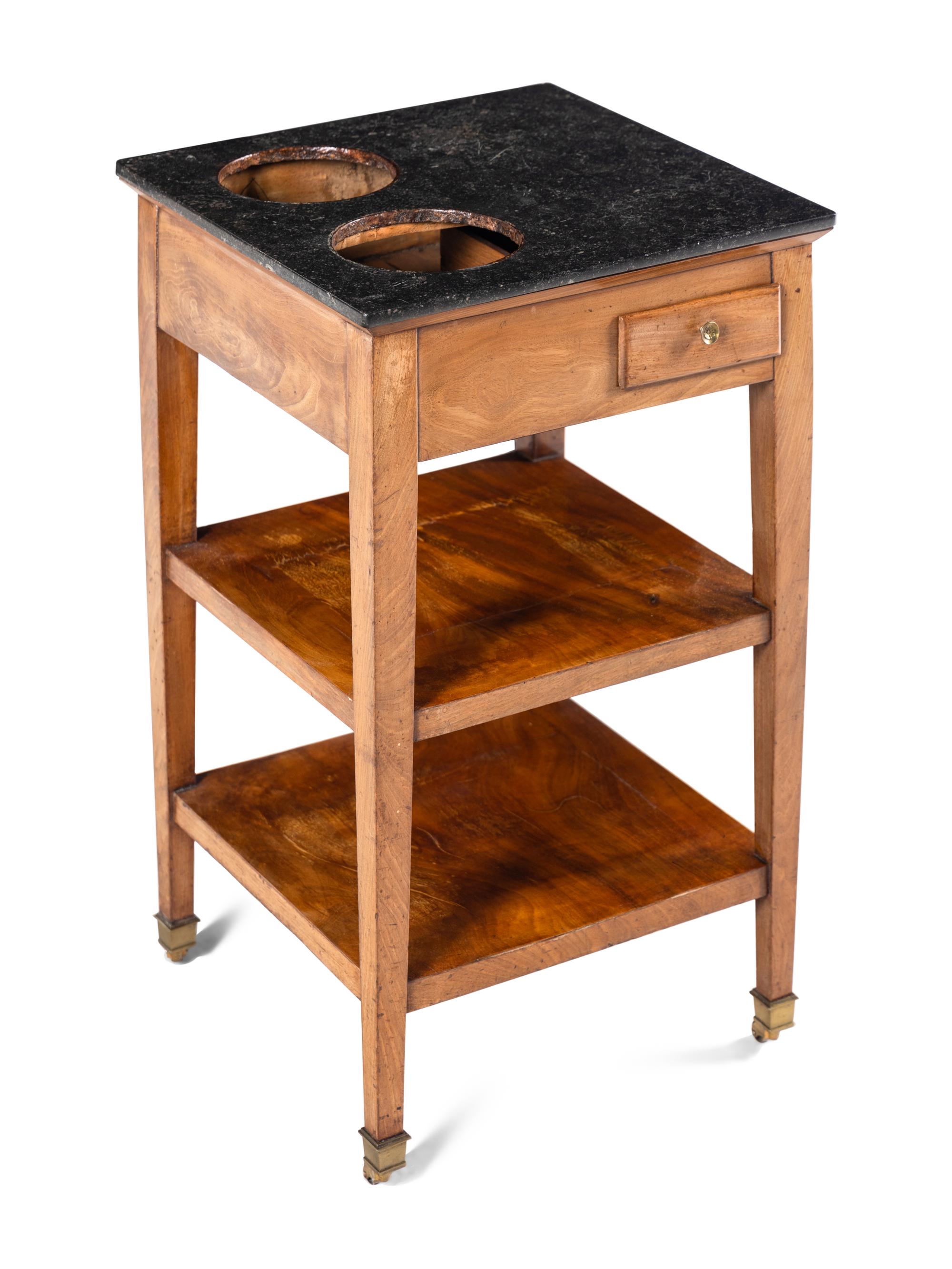 A Directoire Style Marble-Top Rafraîchissoir