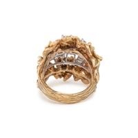 BICOLOR GOLD AND DIAMOND CONVERTIBLE RING