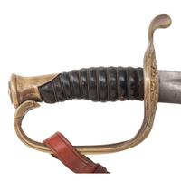 Etched Blade Leech & Rigdon Staff Officer's Sword