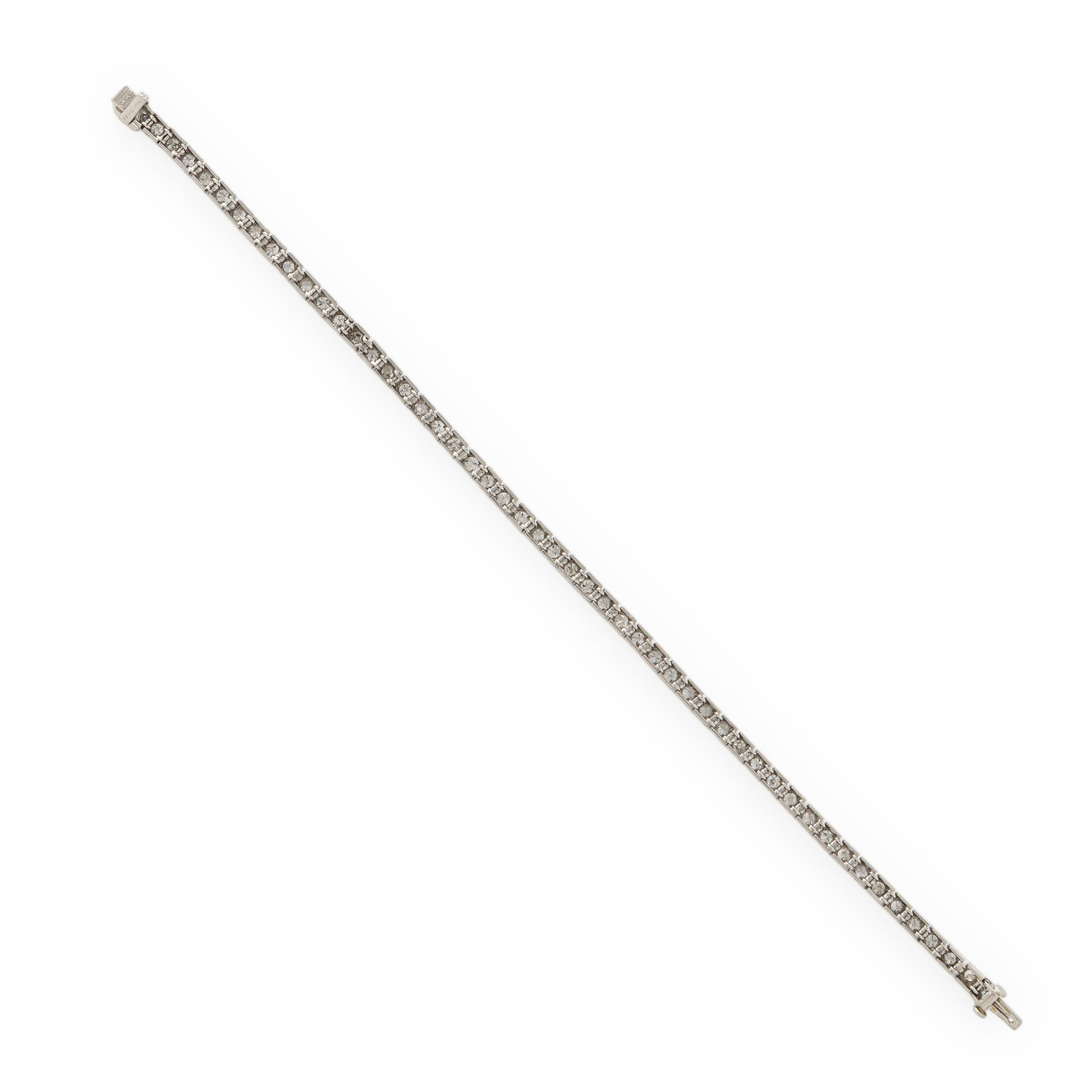 Raymond Yard, Diamond Line Bracelet