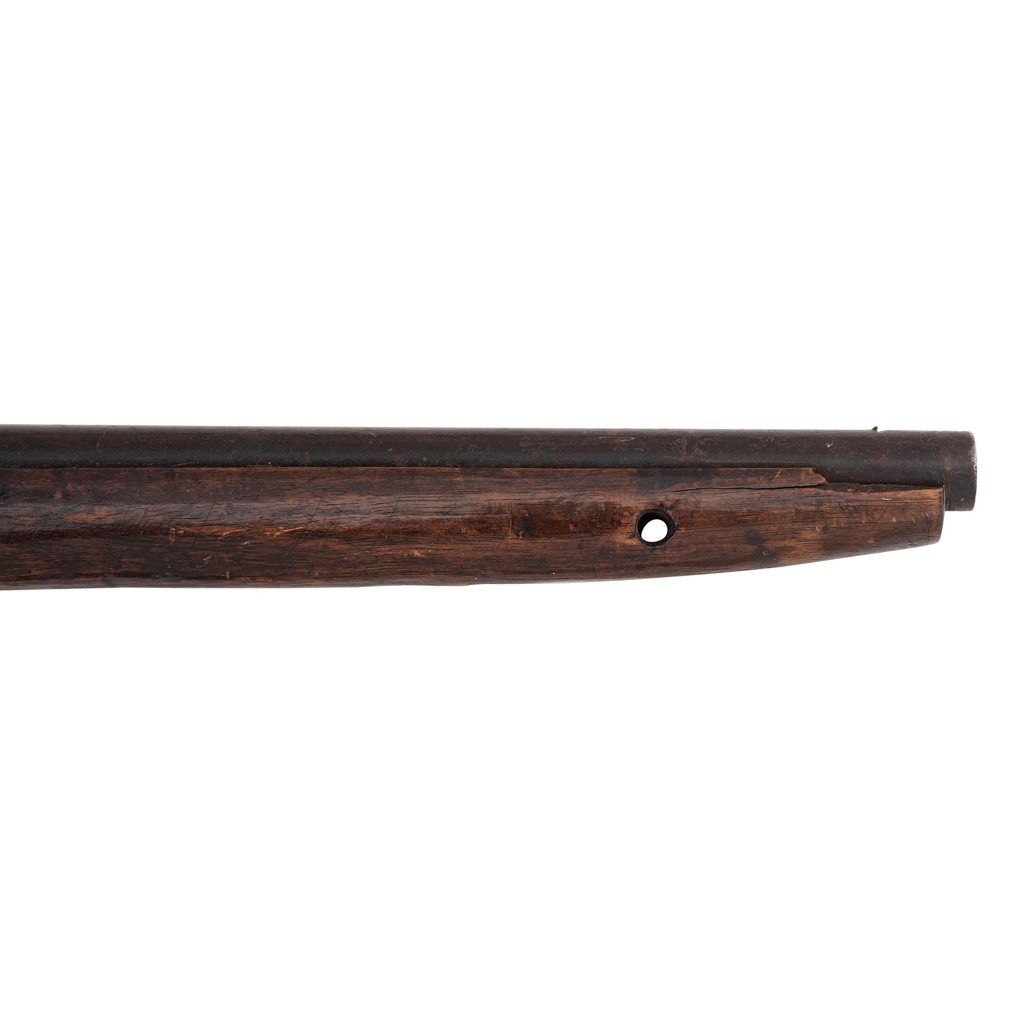 Shortened Percussion Northwest Trade Gun by Isaac Hollis & Sons