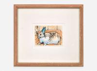 Henry Koerner (American/Austrian, 1915–1991) - Set of Handmade Postcards