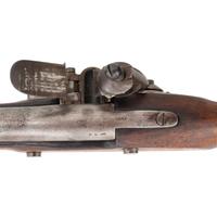 Rare US Springfield Model 1840 Musket in Original Flint