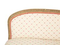A Louis XVI Style Painted Diminutive Banquette