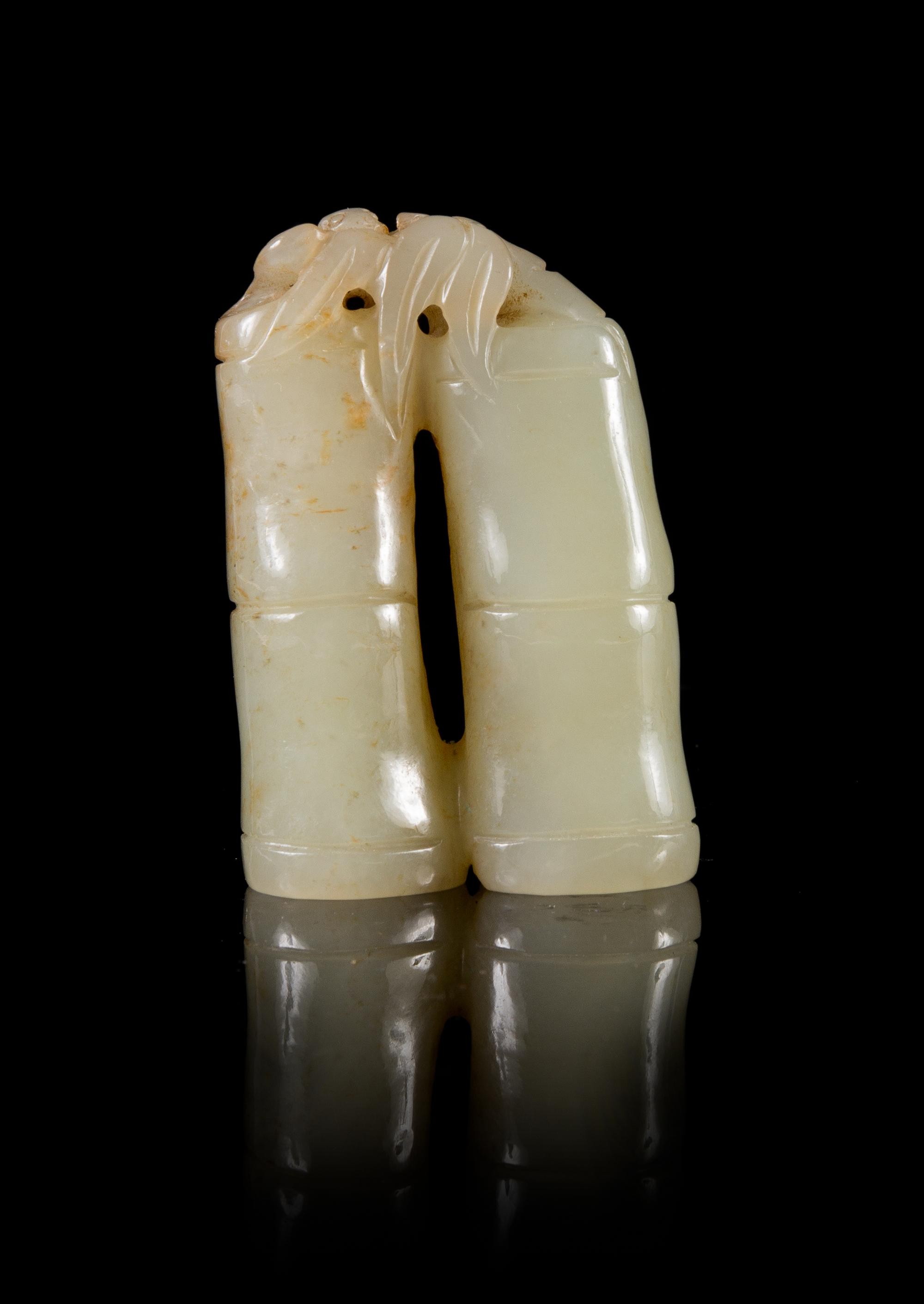 A White Jade Carving