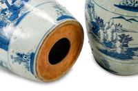 A Pair of Chinese Porcelain Garden Seats