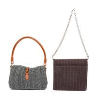 Valentino & Bottega Veneta, Two Wool Bags