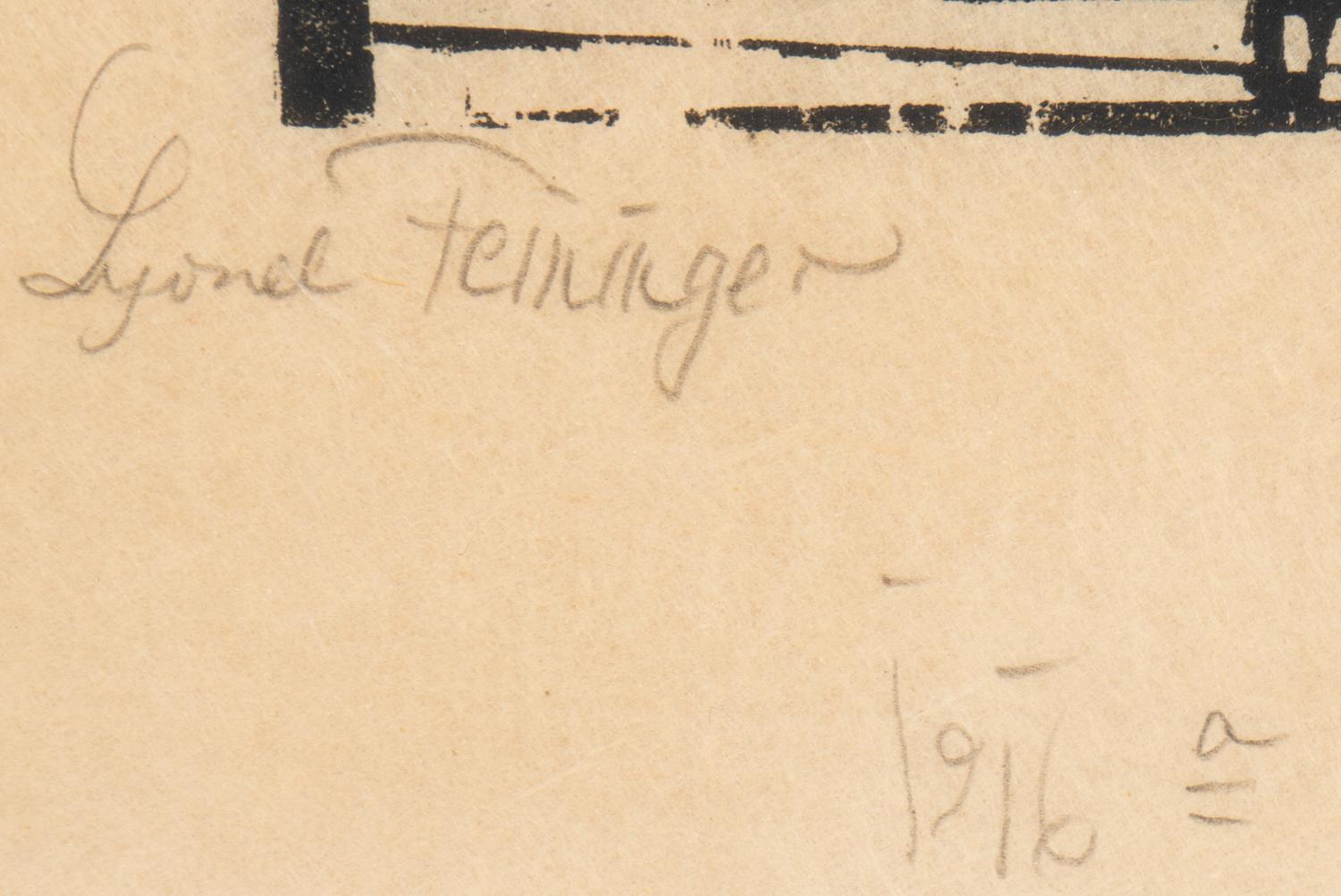 Dreimaster vor Anker, 1919