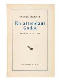 BECKETT, Samuel (1906-1989). En attendant Godot . Paris: Éditions de Minuit, 1952.