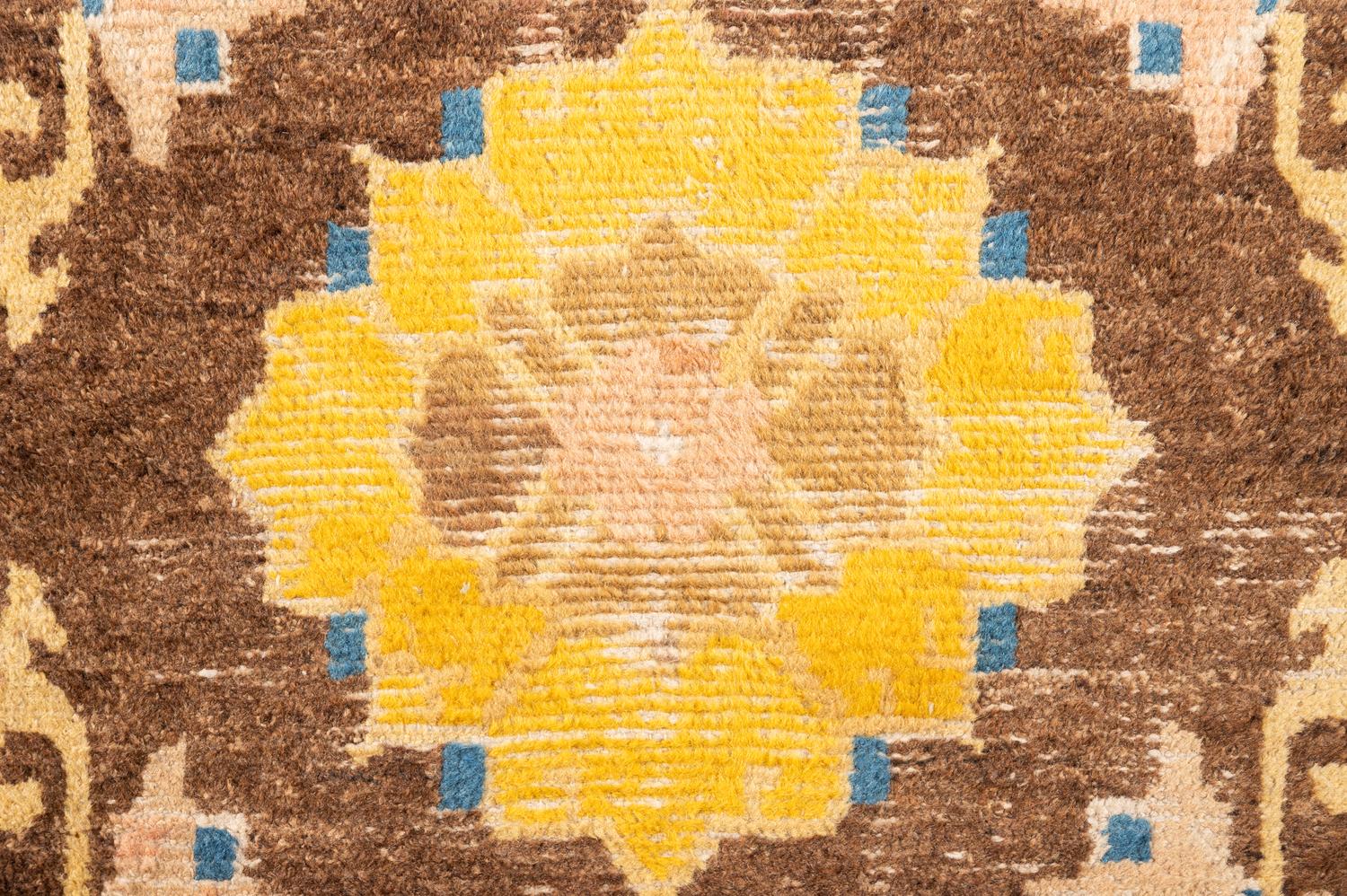 A Framed Chinese Wool Rug