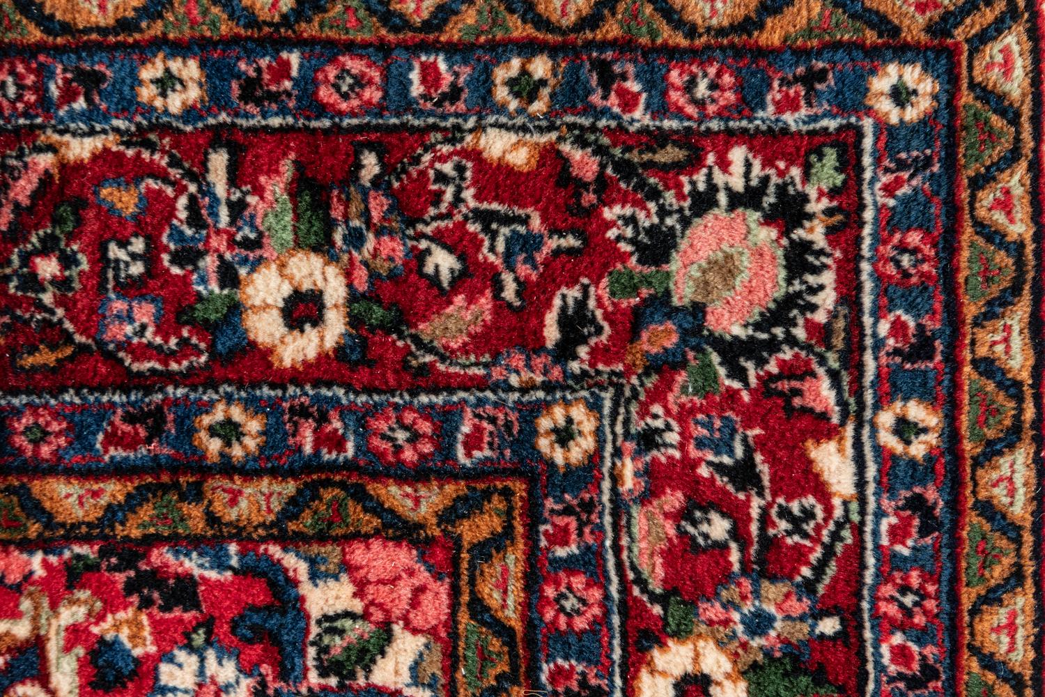 A Kirman Wool Rug